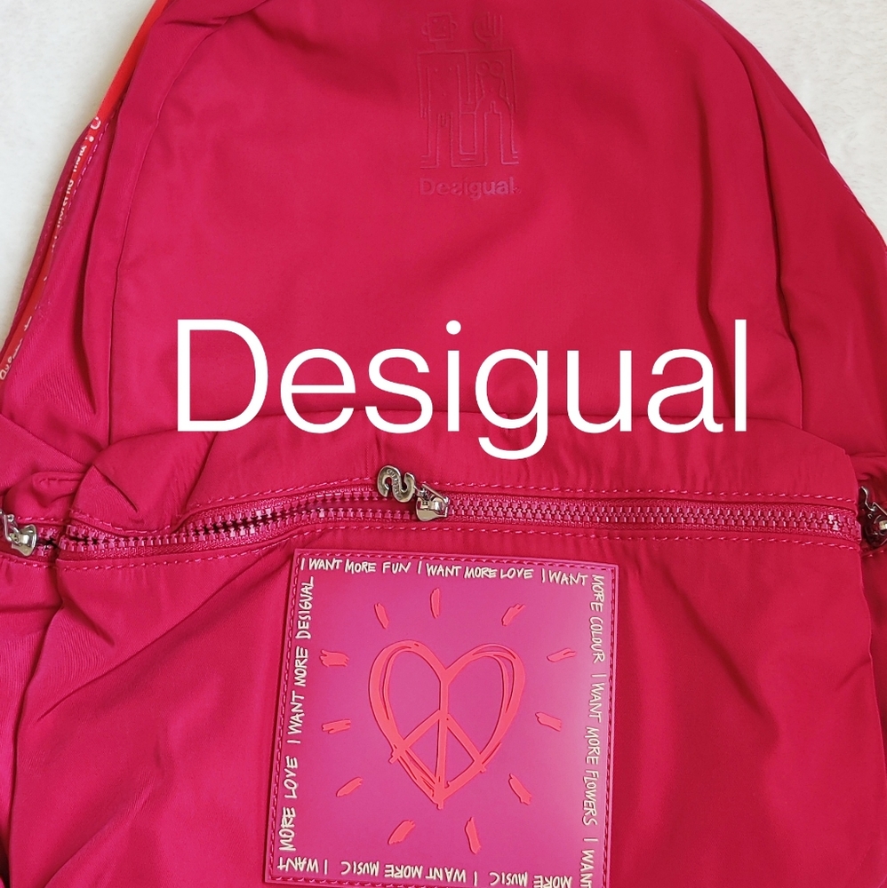 🎒🇪🇸 🆕 Desigual backpack - Picture 2 of 16